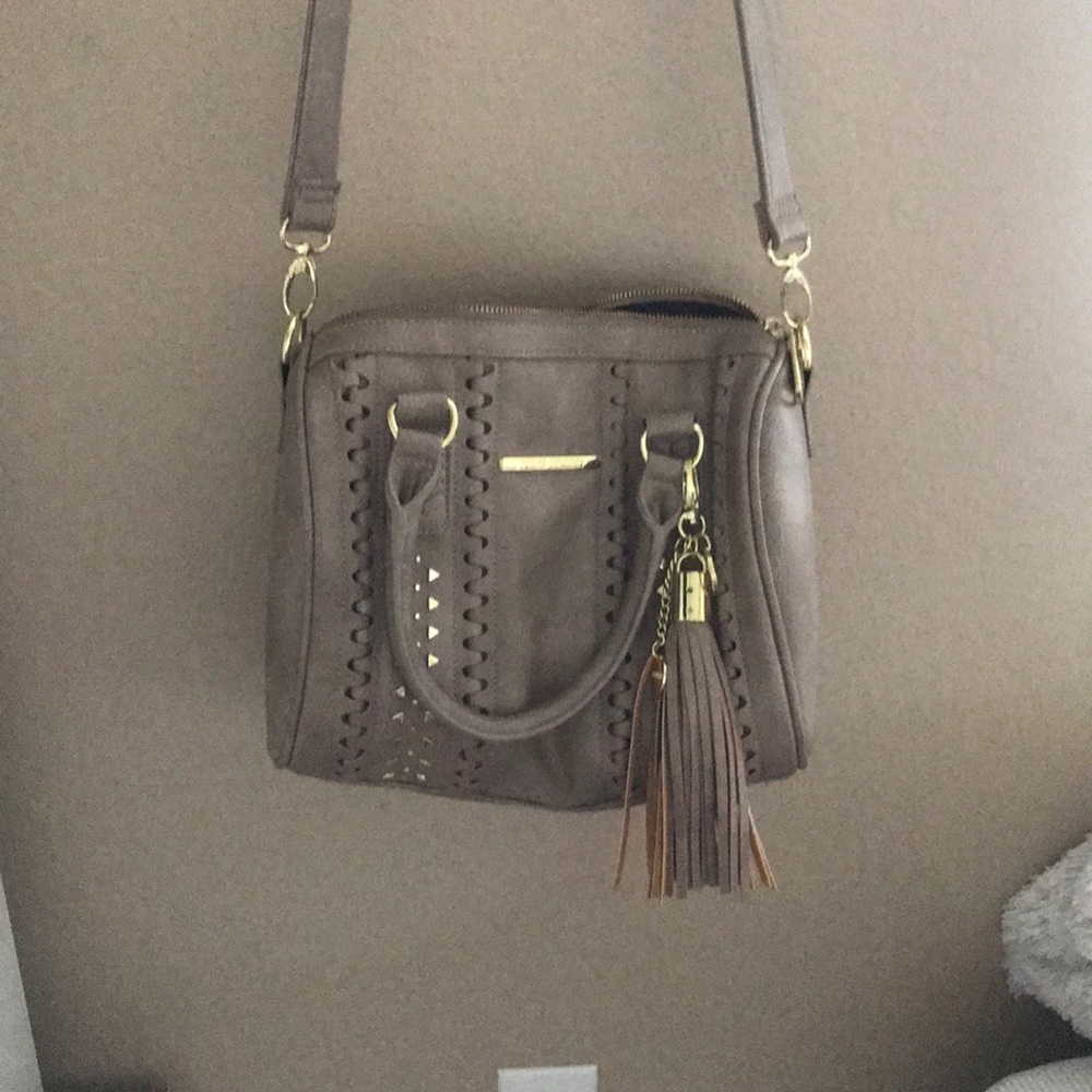 Taupe Large Steve Madden crossbody bag
